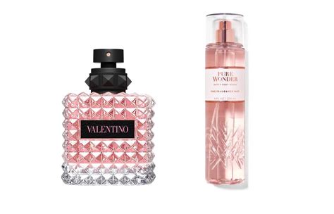 bath and body works perfume dupes pure wonder|bath and body works valentino.